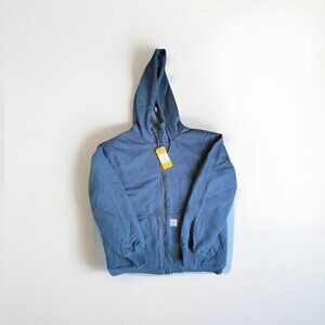 Carhartt TS3308-M Full Zip Hoodie Men Winter Workwear Sherpa Lined Sweatshirt L